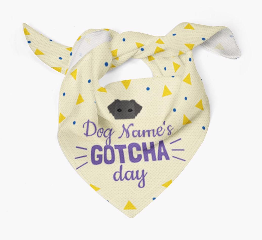 'Gotcha Day' - Personalized {breedFullName} Bandana