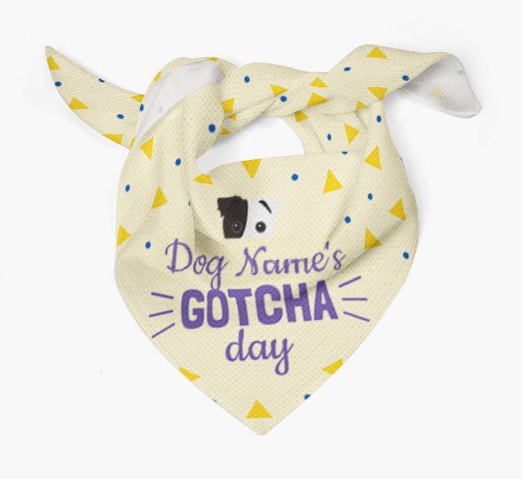 'Gotcha Day' - Personalized {breedFullName} Bandana