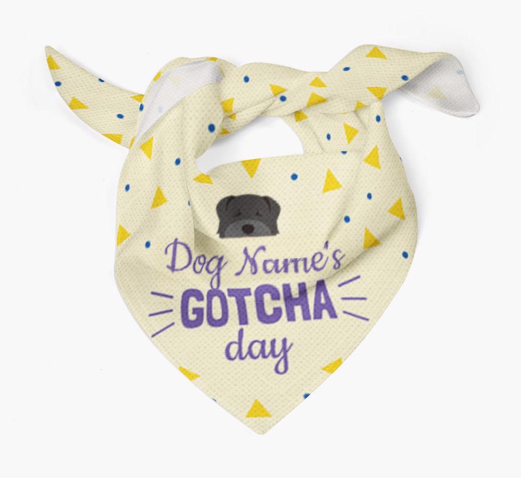 'Gotcha Day' - Personalized {breedFullName} Bandana