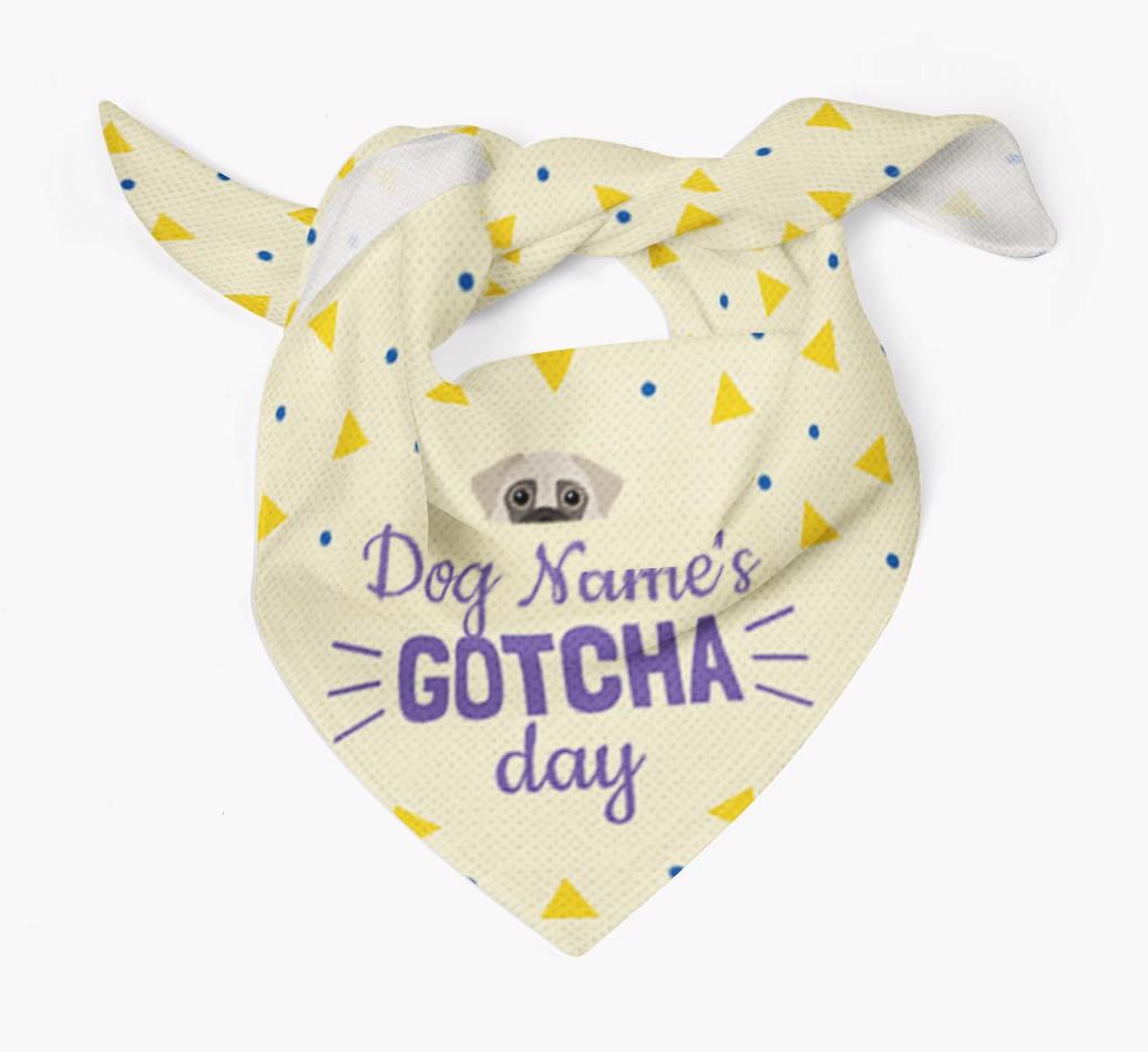 'Gotcha Day' - Personalized {breedFullName} Bandana