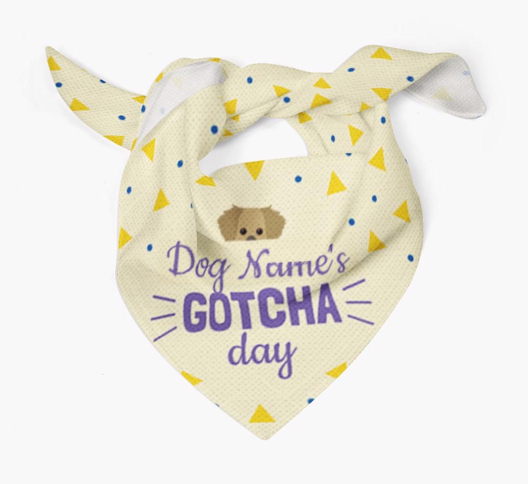 'Gotcha Day' - Personalized {breedFullName} Bandana