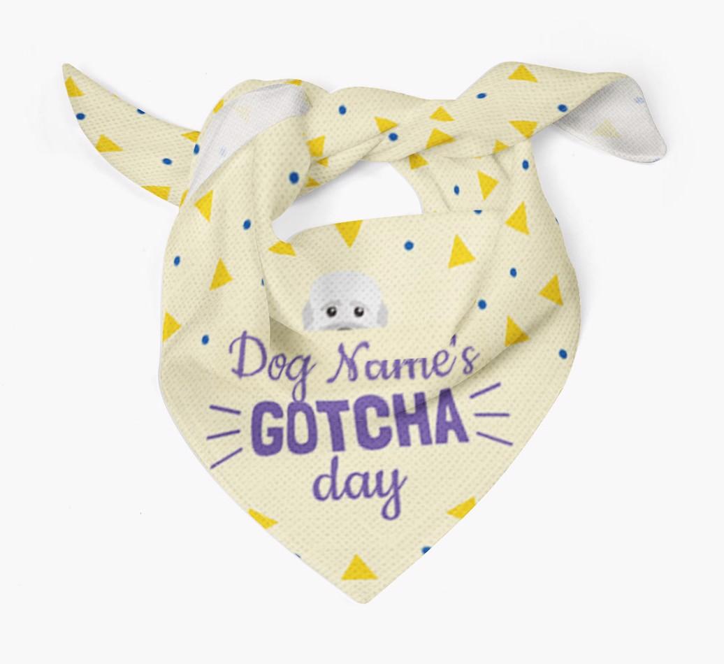 'Gotcha Day' - Personalized {breedFullName} Bandana