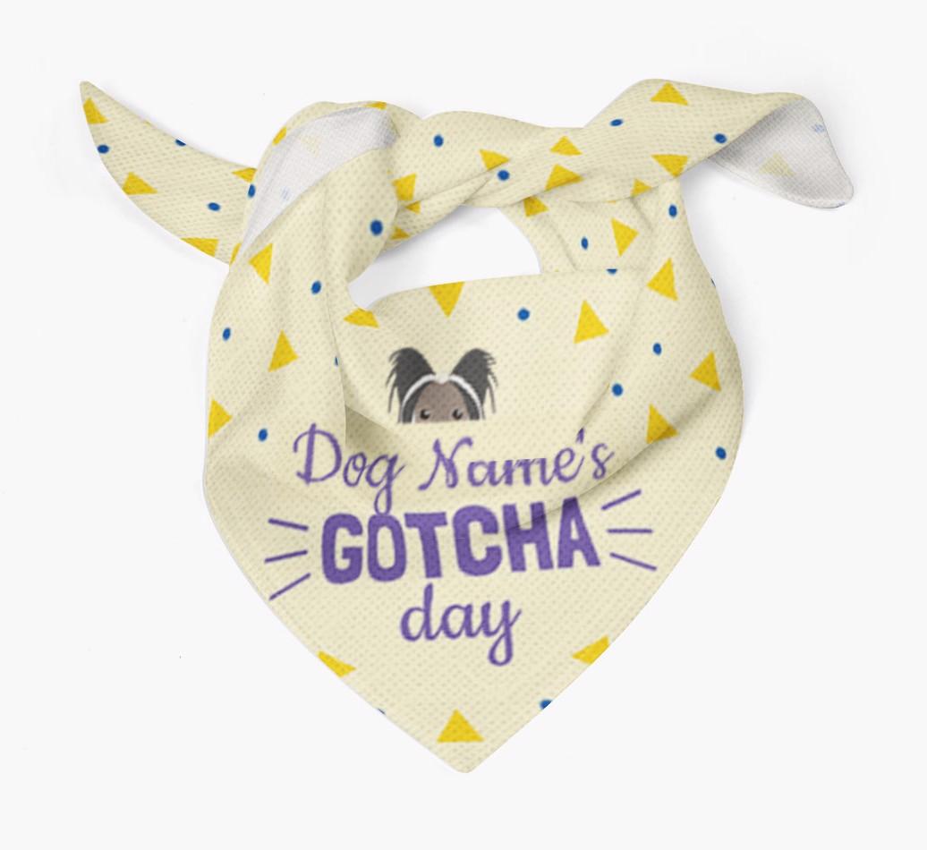 'Gotcha Day' - Personalized {breedFullName} Bandana
