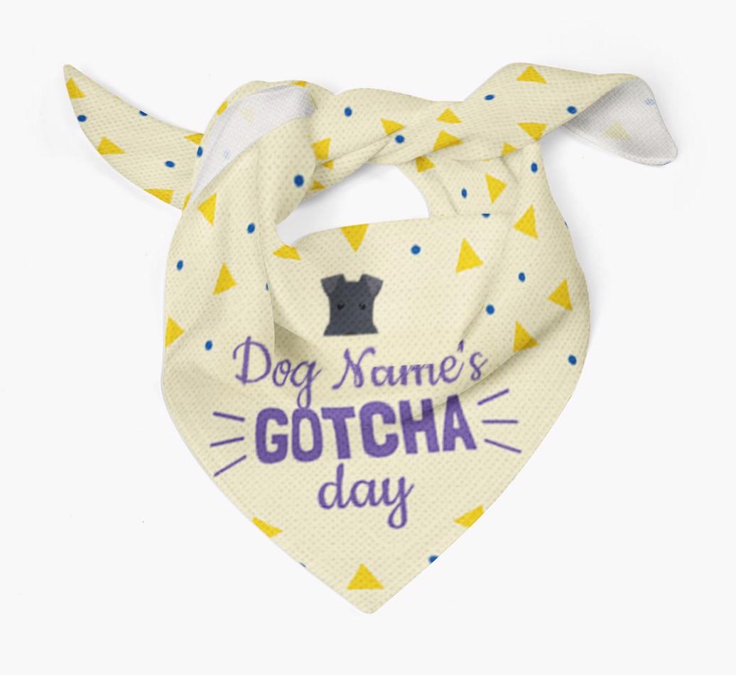 'Gotcha Day' - Personalized {breedFullName} Bandana