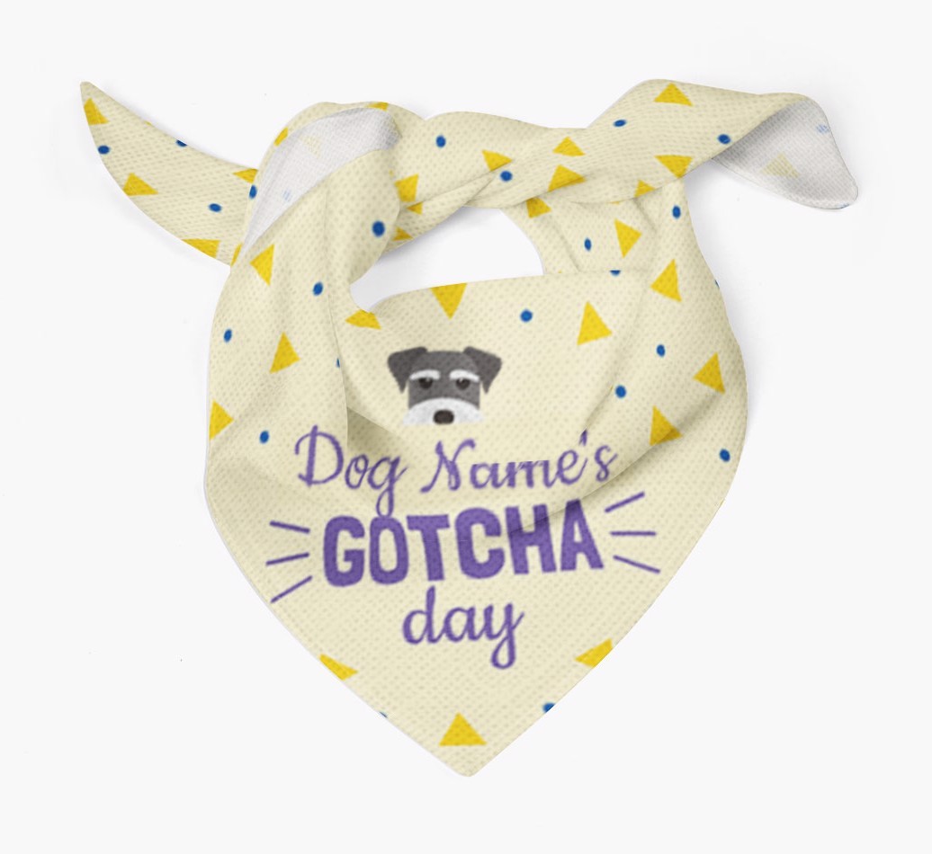 'Gotcha Day' - Personalized {breedFullName} Bandana