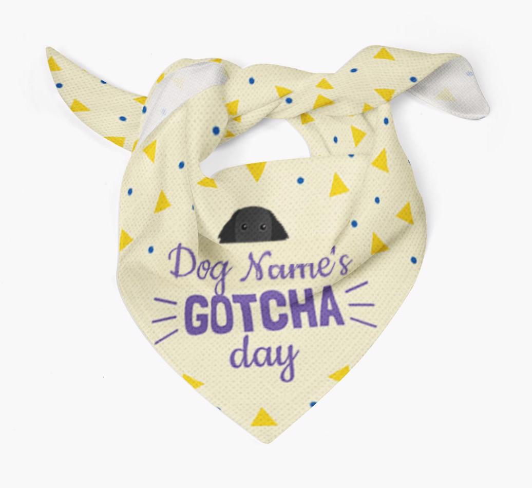 'Gotcha Day' - Personalized {breedFullName} Bandana