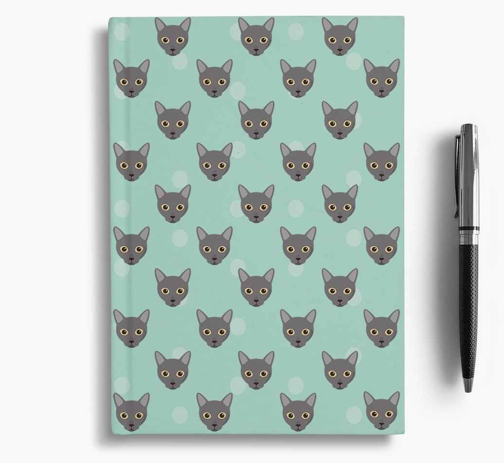 '{breedFullName} Icon Pattern' - Personalised {breedFullName} Notebook
