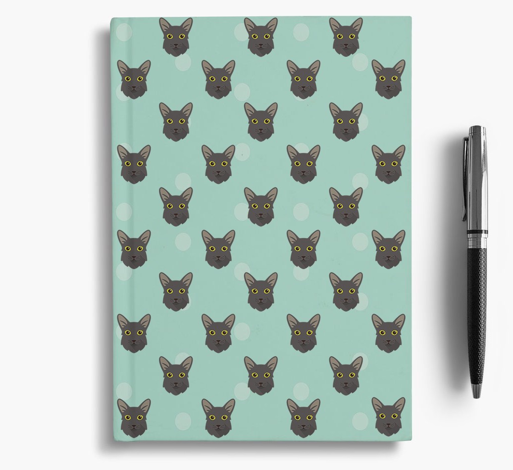 '{breedFullName} Icon Pattern' - Personalised {breedFullName} Notebook