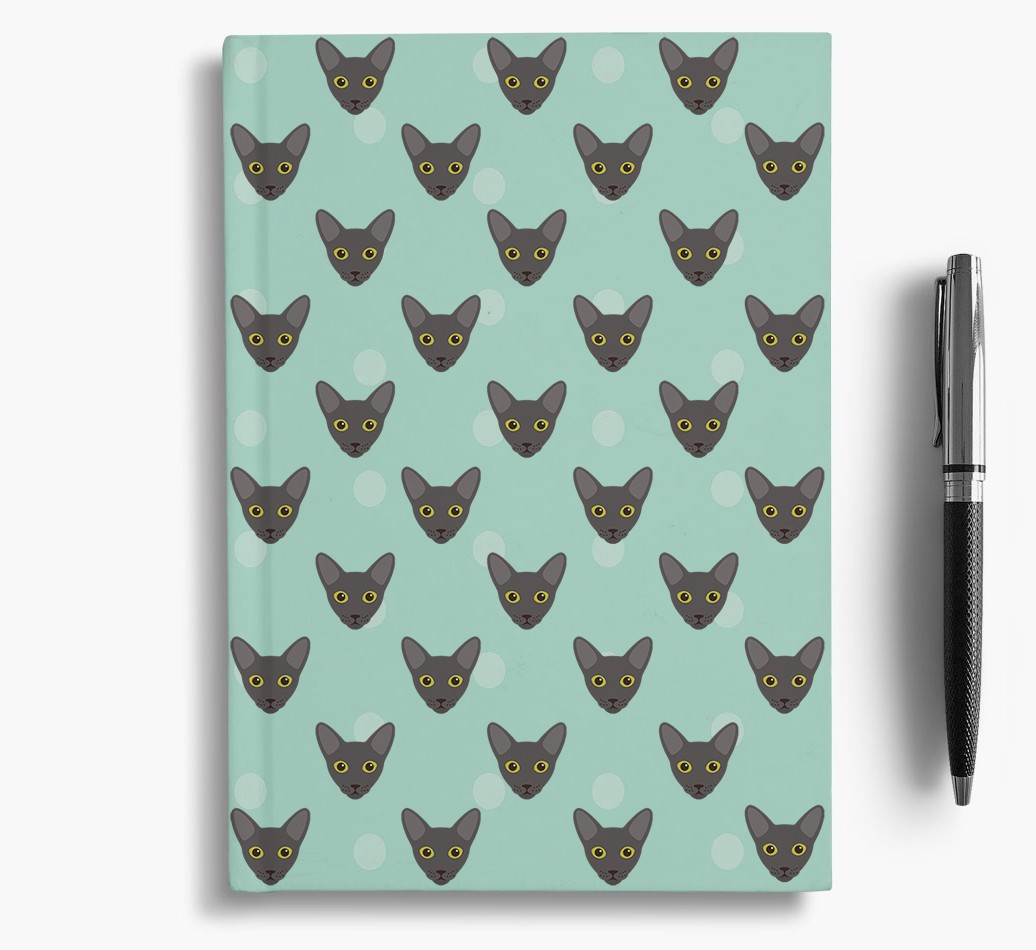 '{breedFullName} Icon Pattern' - Personalised {breedFullName} Notebook