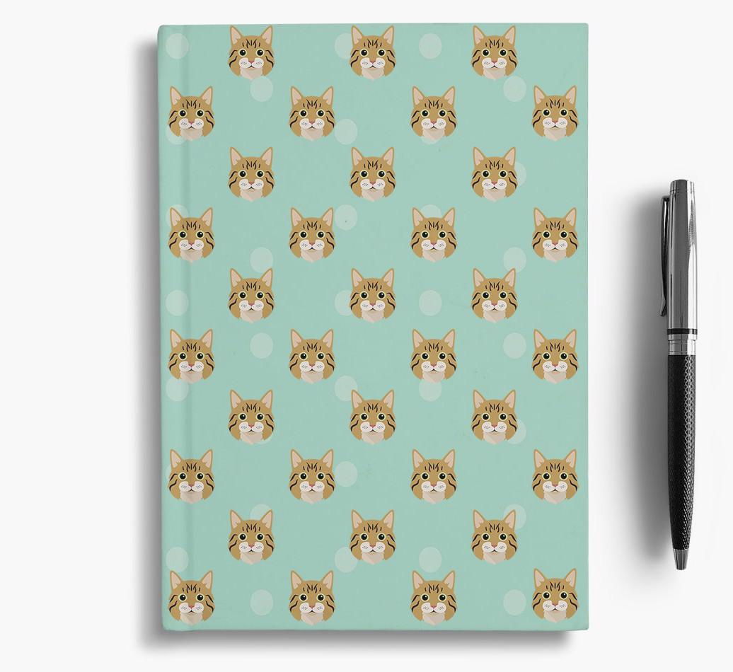'{breedFullName} Icon Pattern' - Personalized Notebook