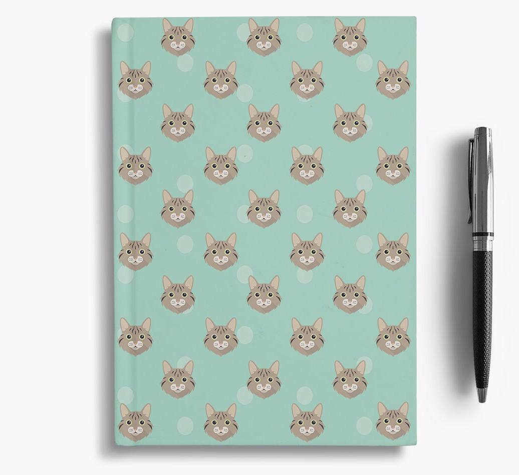 '{breedFullName} Icon Pattern' - Personalized Notebook