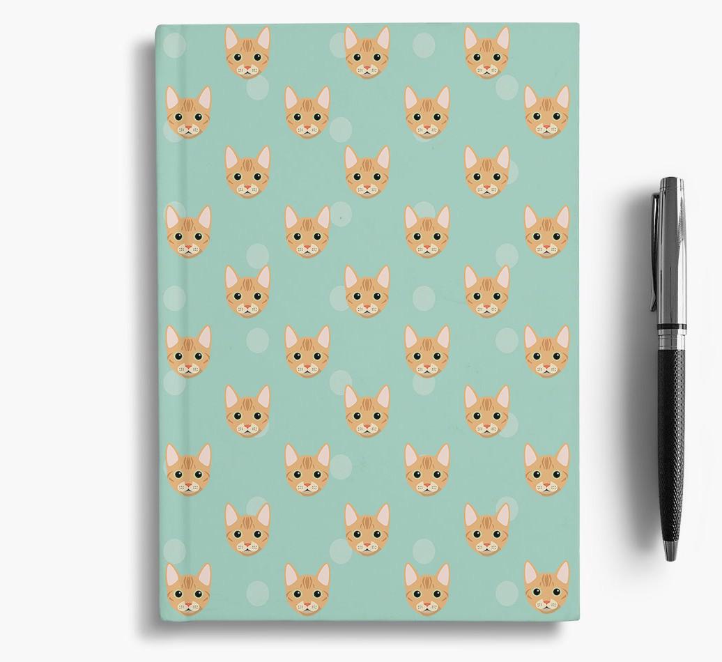 '{breedFullName} Icon Pattern' - Personalized Notebook