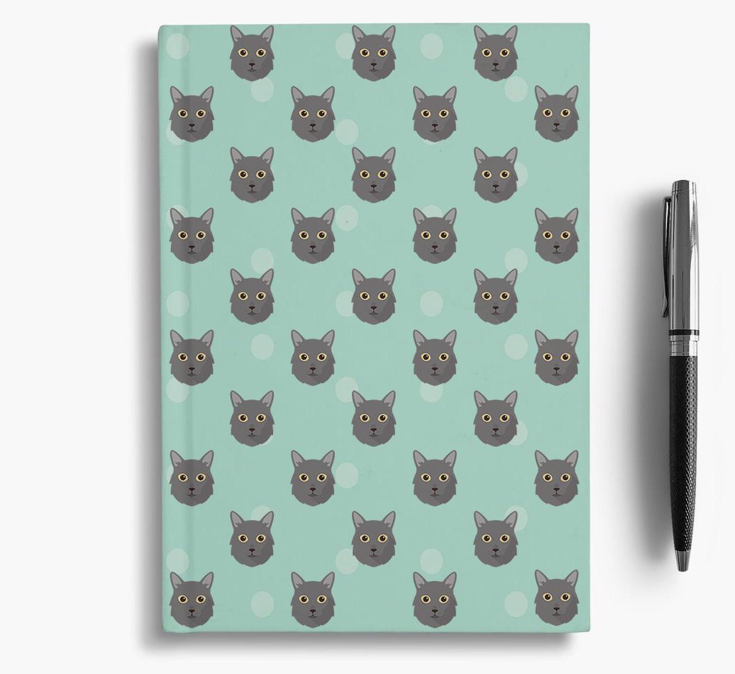 '{breedFullName} Icon Pattern' - Personalized Notebook