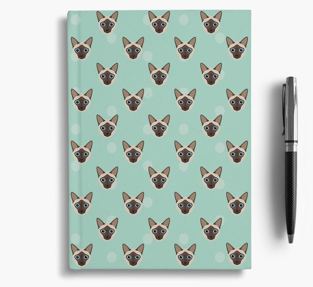 '{breedFullName} Icon Pattern' - Personalized Notebook