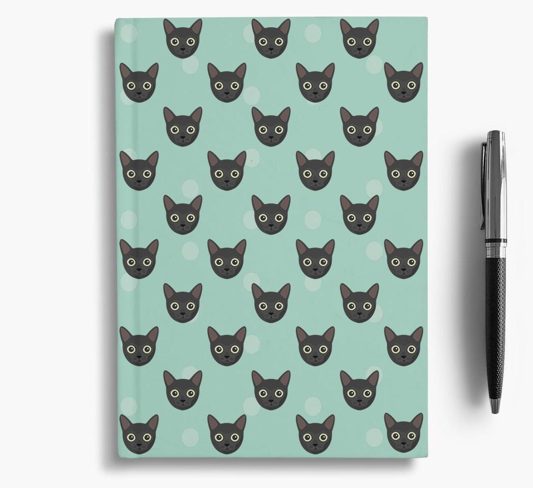'{breedFullName} Icon Pattern' - Personalized Notebook