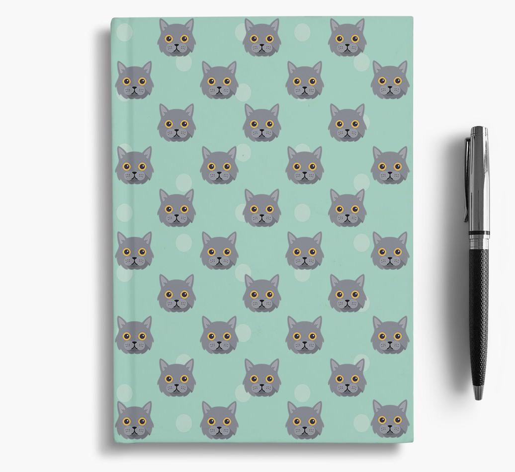 '{breedFullName} Icon Pattern' - Personalized Notebook