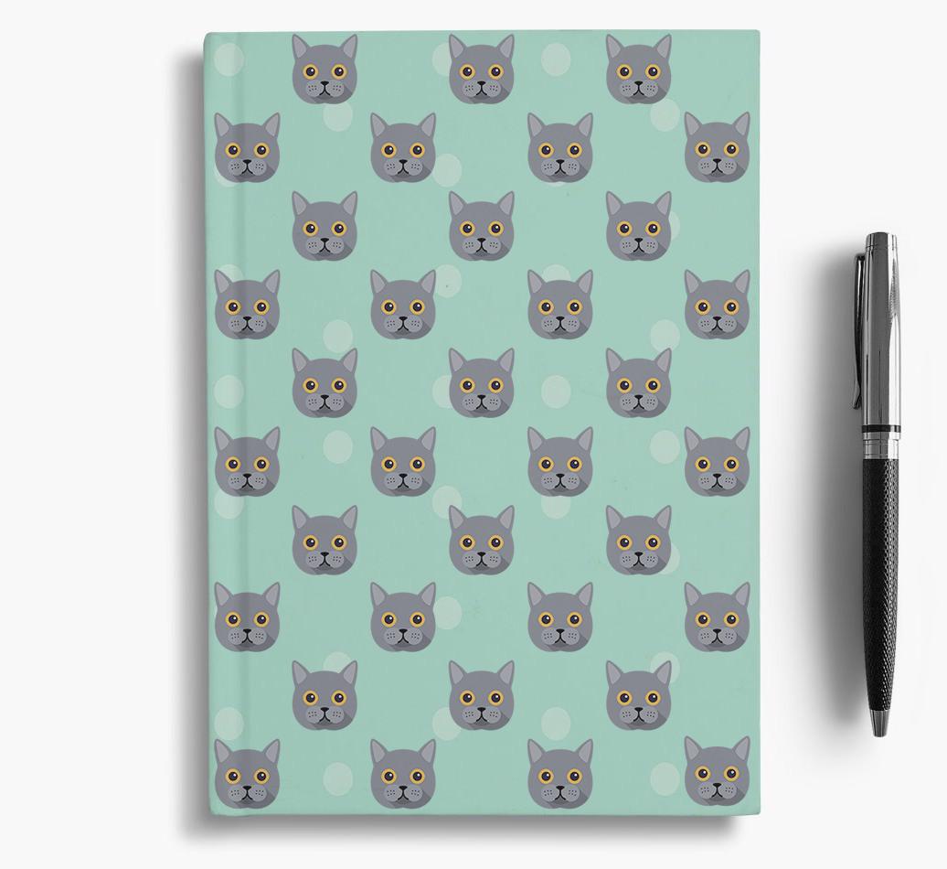 '{breedFullName} Icon Pattern' - Personalized Notebook
