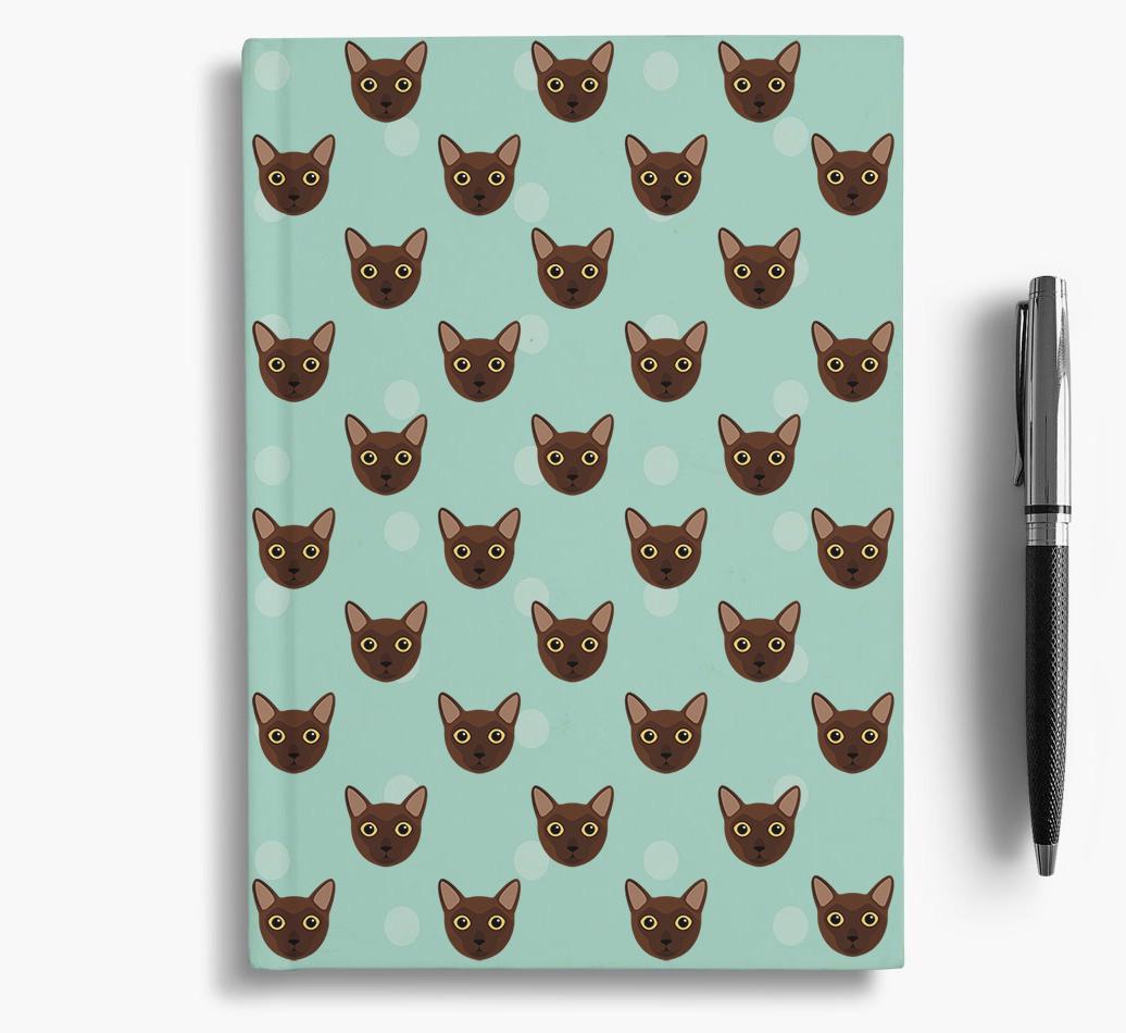 '{breedFullName} Icon Pattern' - Personalized Notebook