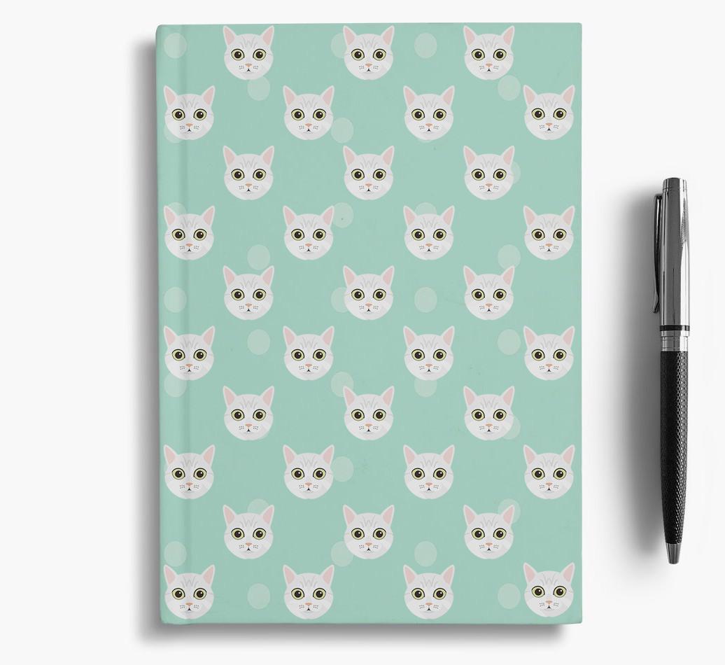 '{breedFullName} Icon Pattern' - Personalized Notebook