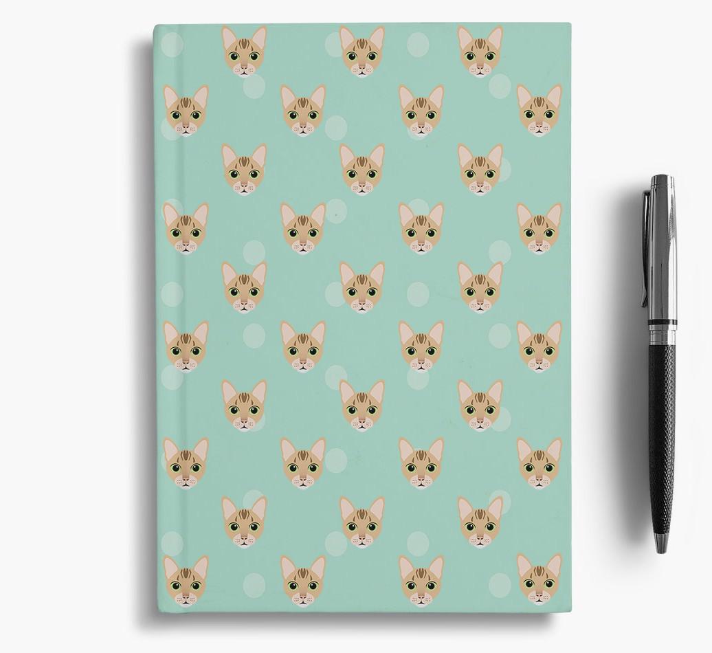 '{breedFullName} Icon Pattern' - Personalized Notebook