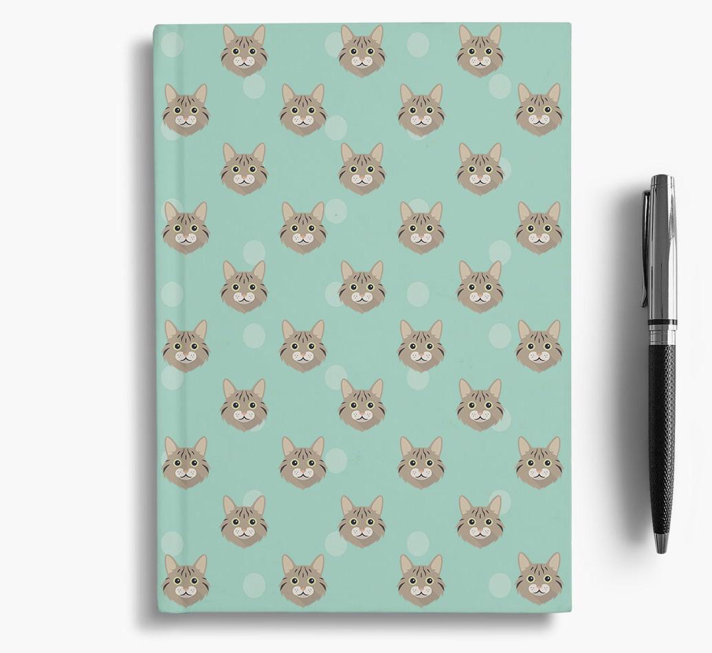 '{breedFullName} Icon Pattern' - Personalized Notebook