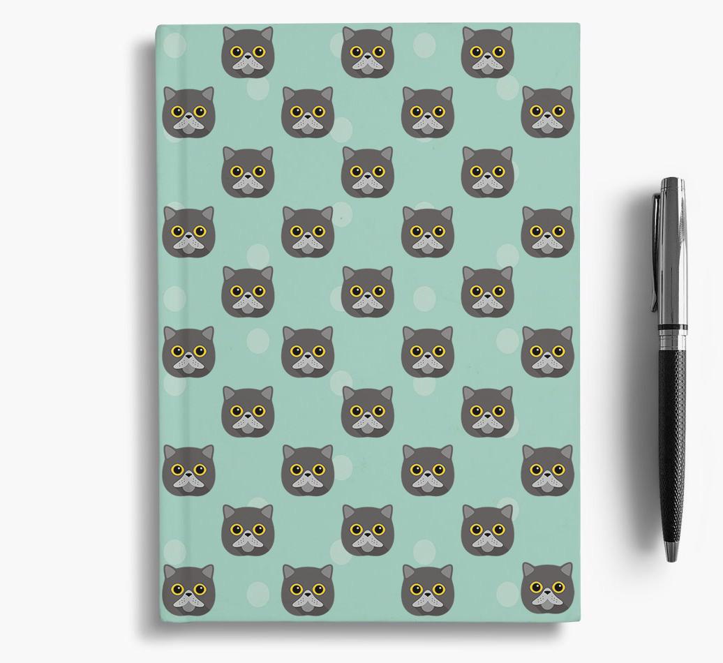 '{breedFullName} Icon Pattern' - Personalized Notebook