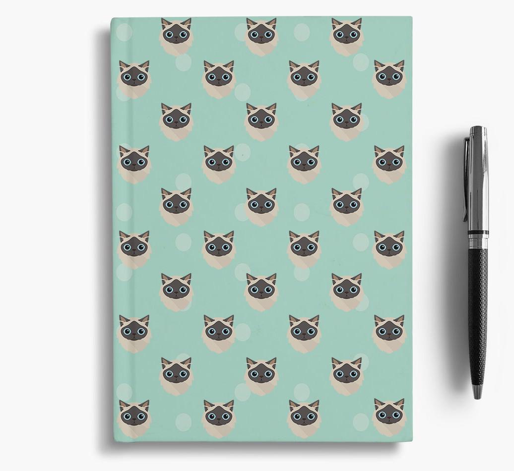 '{breedFullName} Icon Pattern' - Personalized Notebook