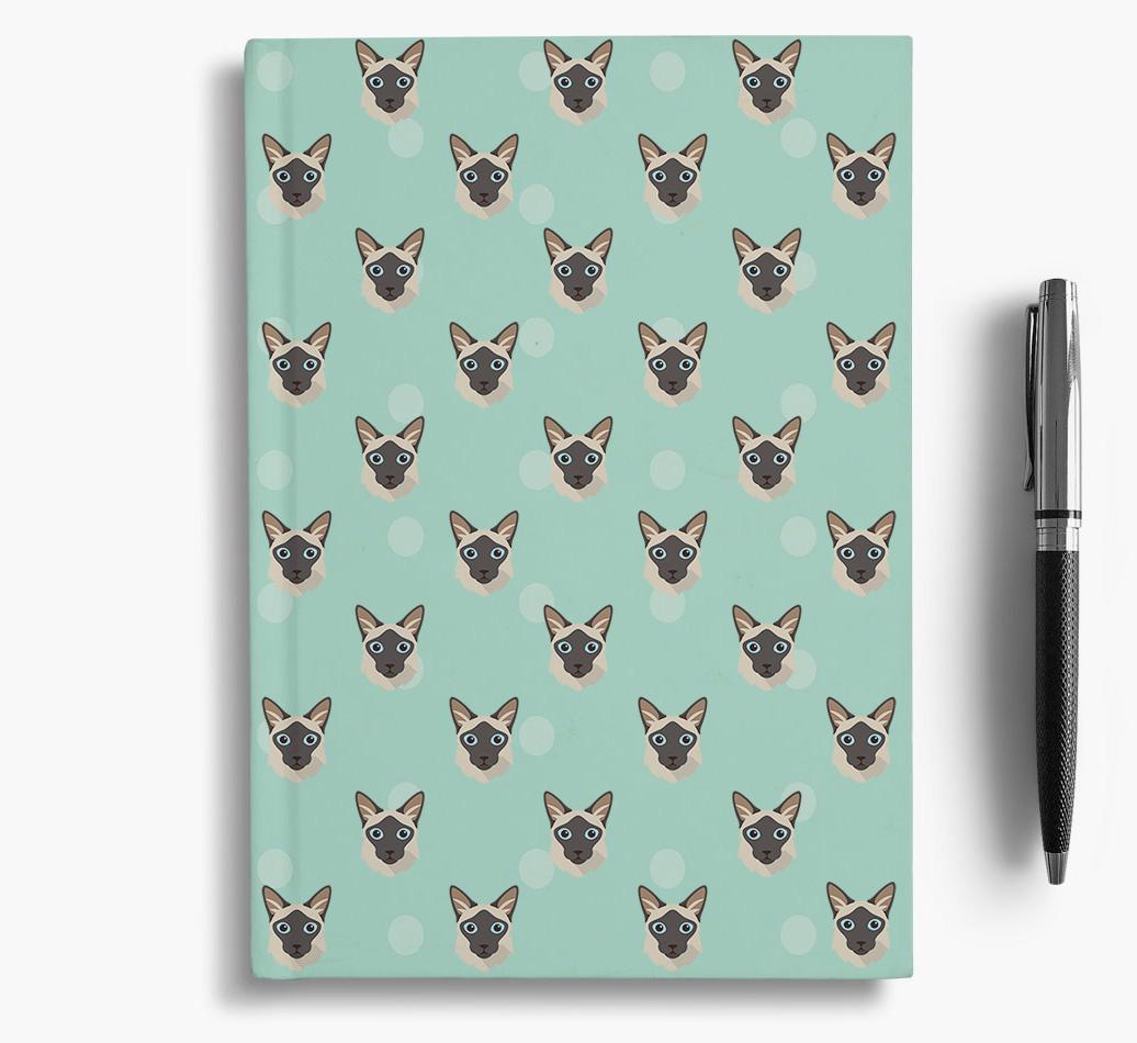 '{breedFullName} Icon Pattern' - Personalized Notebook