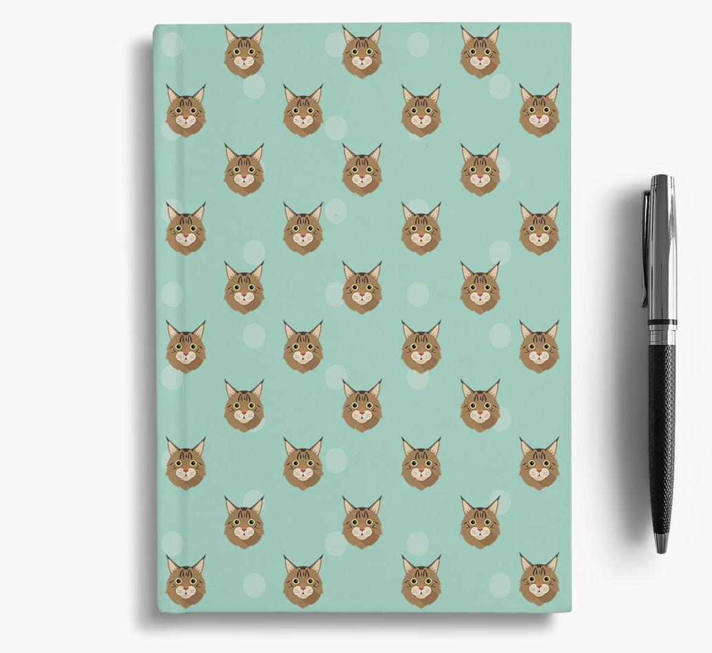 '{breedFullName} Icon Pattern' - Personalised {breedFullName} Notebook