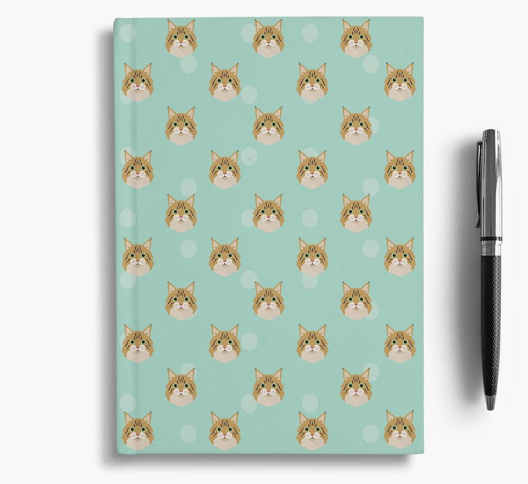 '{breedFullName} Icon Pattern' - Personalized Notebook