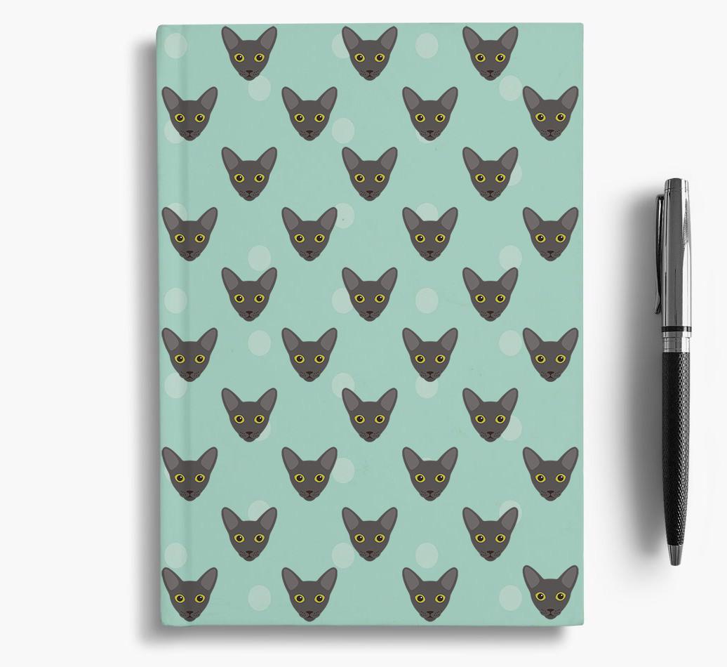 '{breedFullName} Icon Pattern' - Personalized Notebook