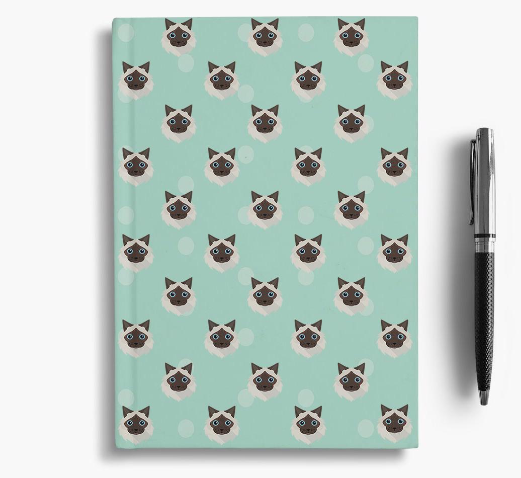 '{breedFullName} Icon Pattern' - Personalized Notebook
