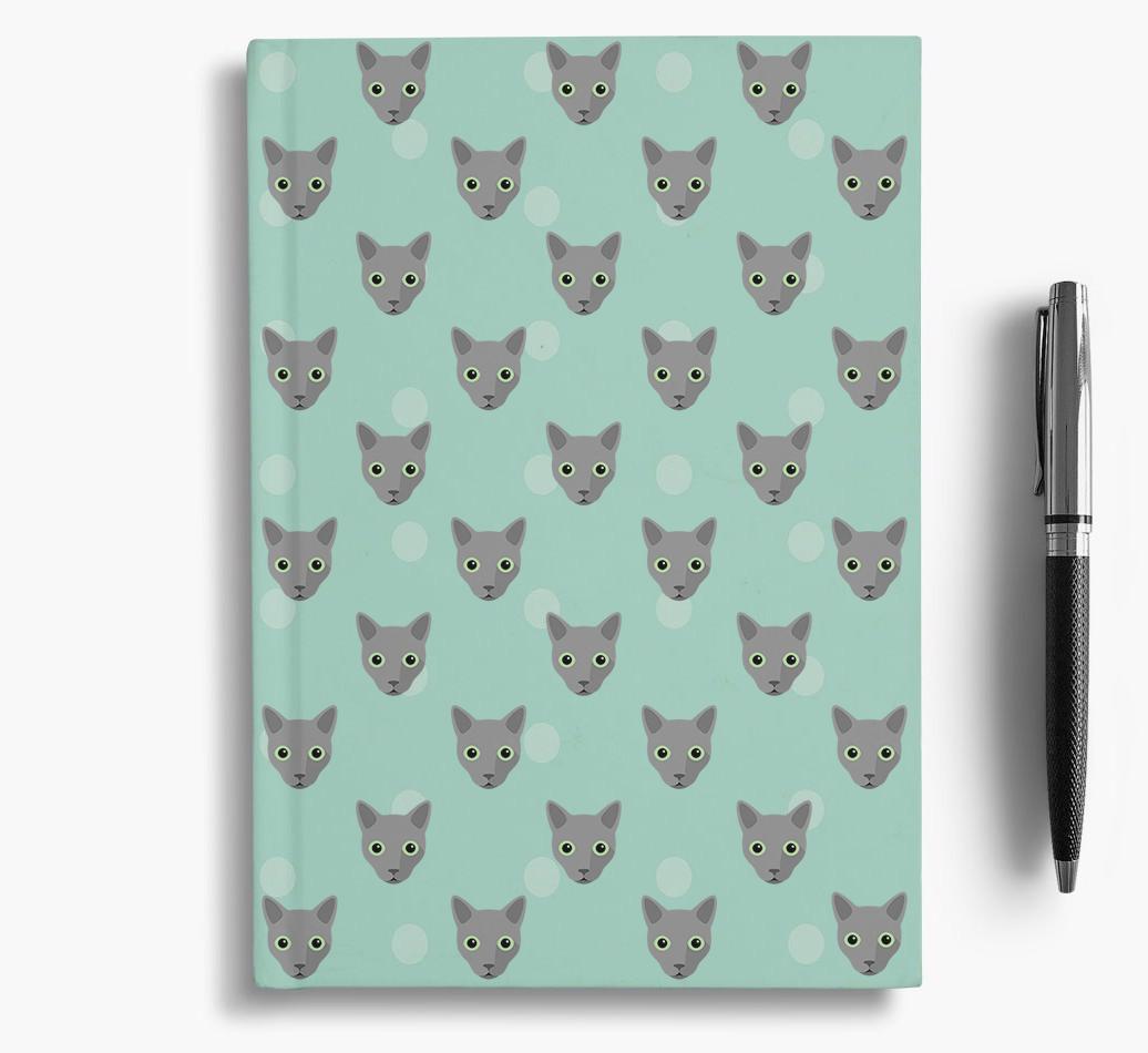 '{breedFullName} Icon Pattern' - Personalized Notebook