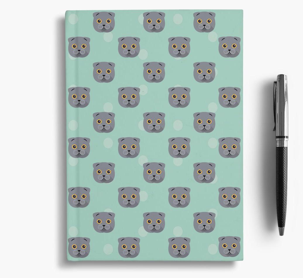 '{breedFullName} Icon Pattern' - Personalized Notebook
