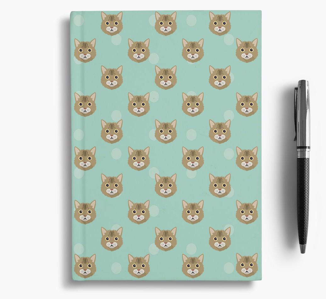 '{breedFullName} Icon Pattern' - Personalized Notebook