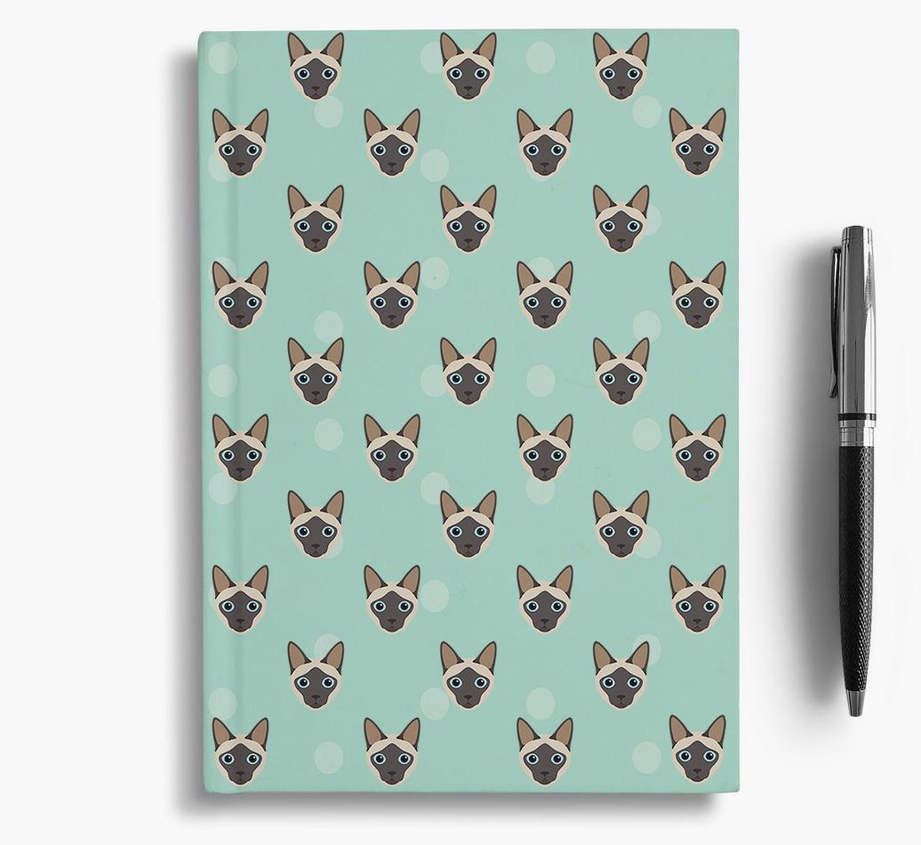 '{breedFullName} Icon Pattern' - Personalized Notebook