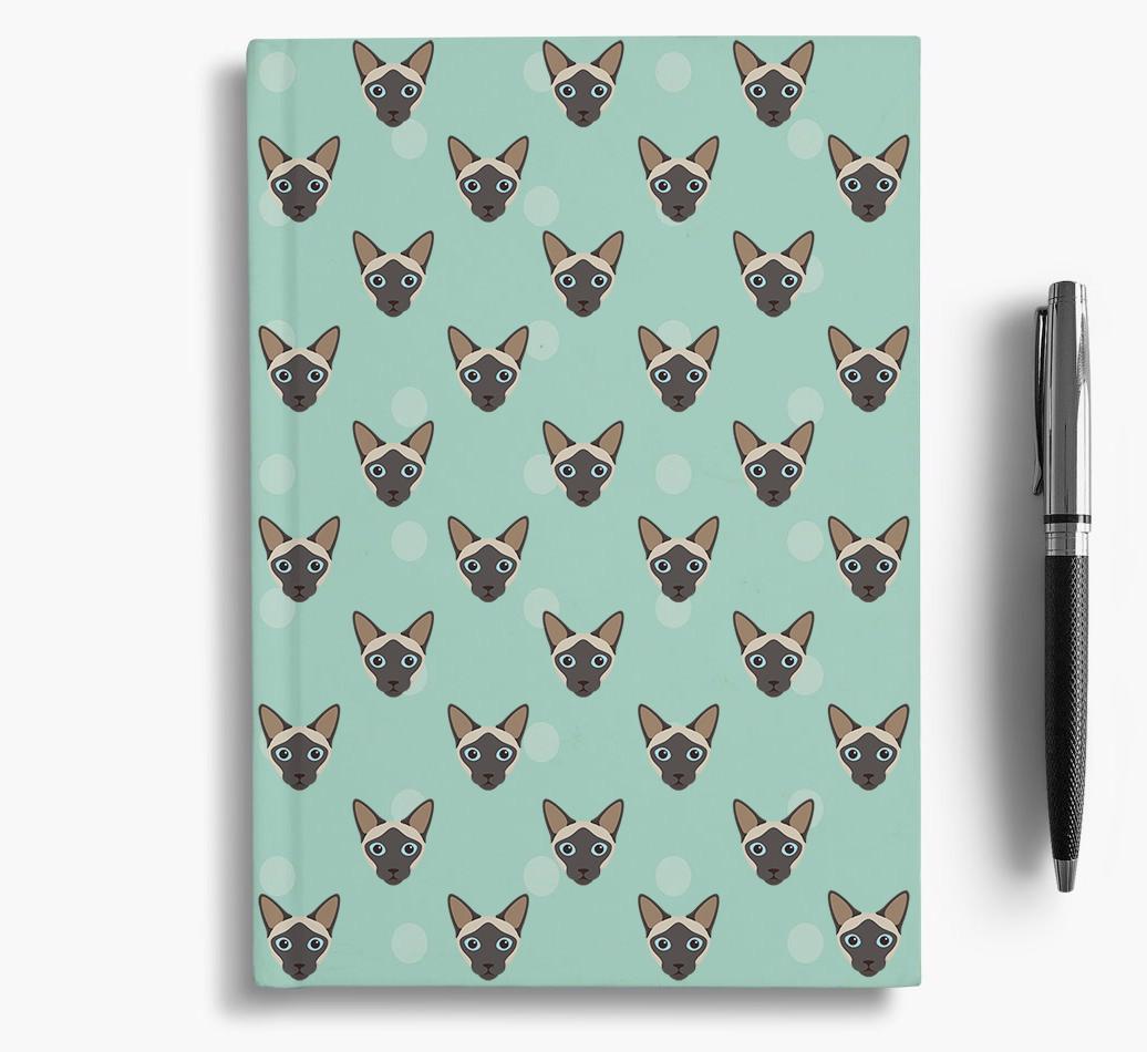 '{breedFullName} Icon Pattern' - Personalized Notebook