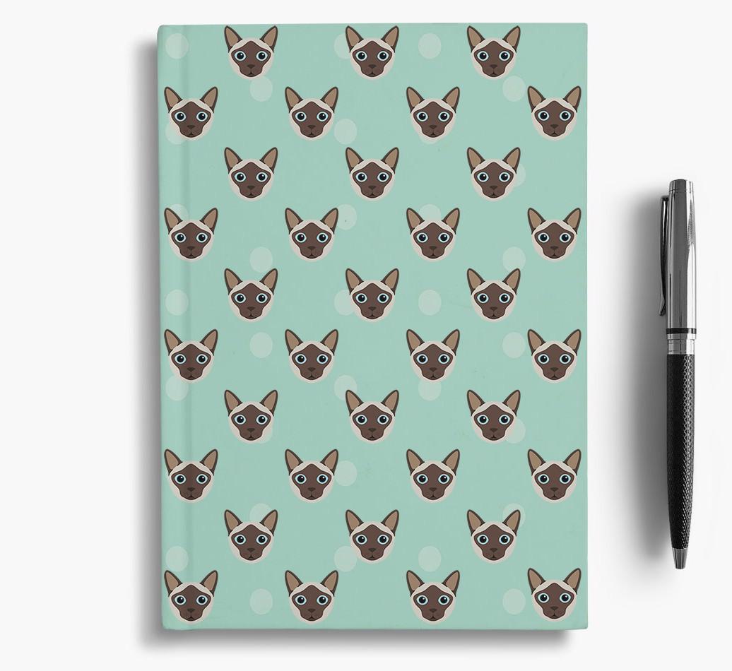 '{breedFullName} Icon Pattern' - Personalized Notebook