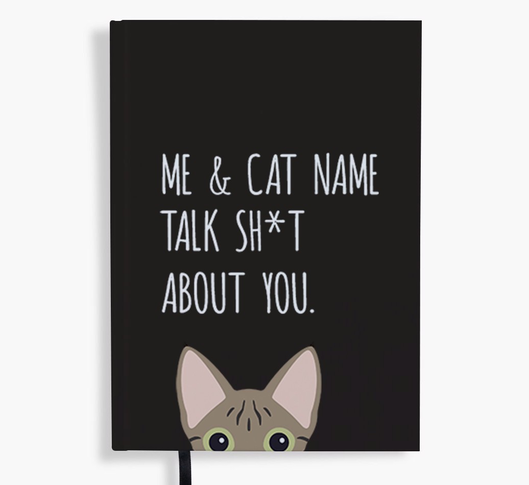 Talk Sh*t About You: Personalised {breedCommonName} Notebook