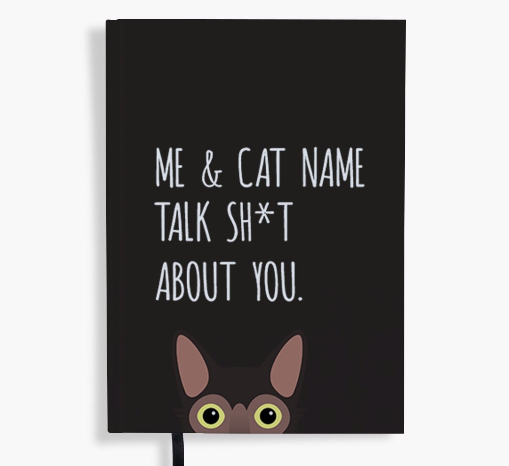 Talk Sh*t About You: Personalised {breedCommonName} Notebook