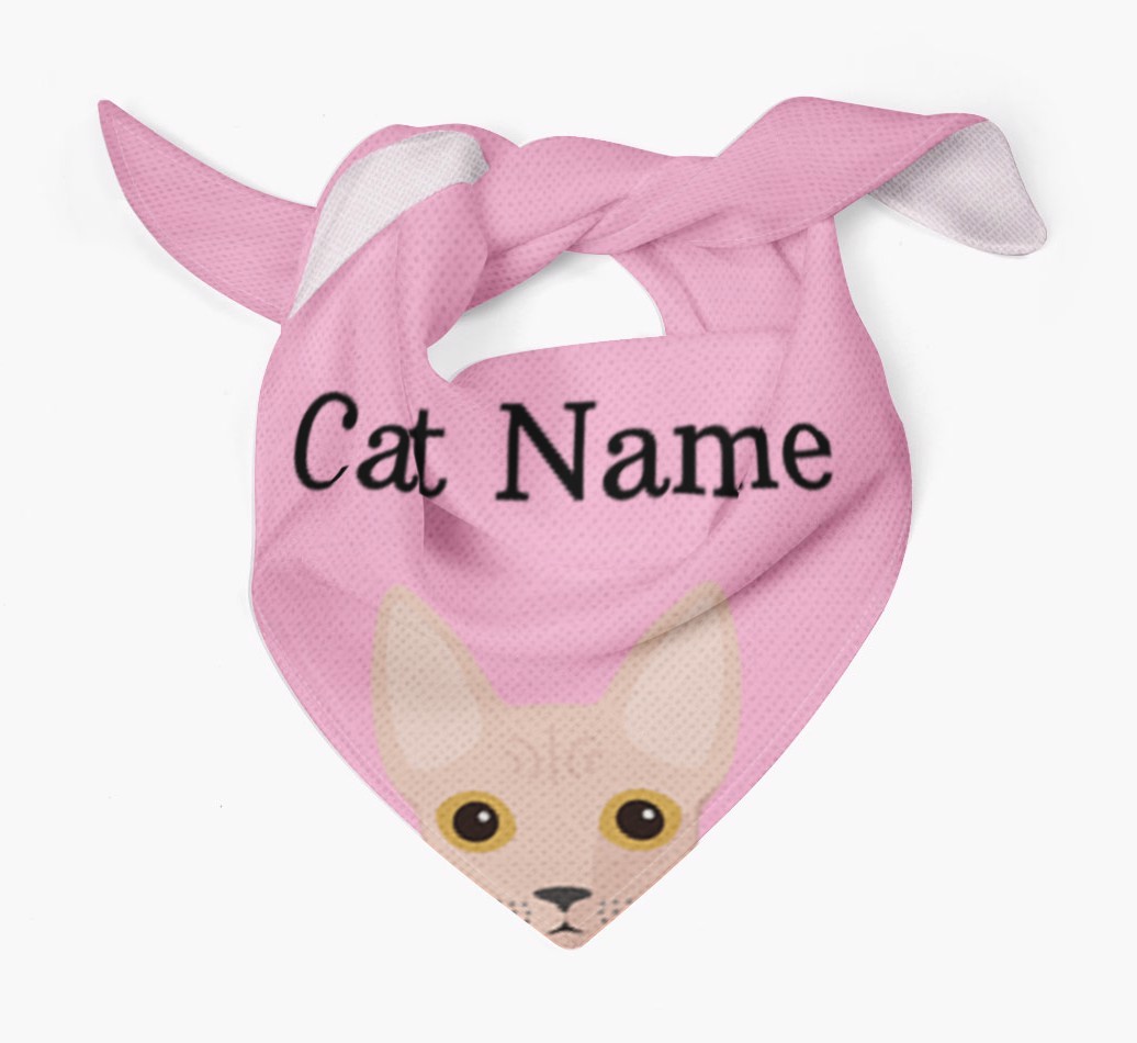 'Peeking' Icon - Personalised {breedFullName} Bandana