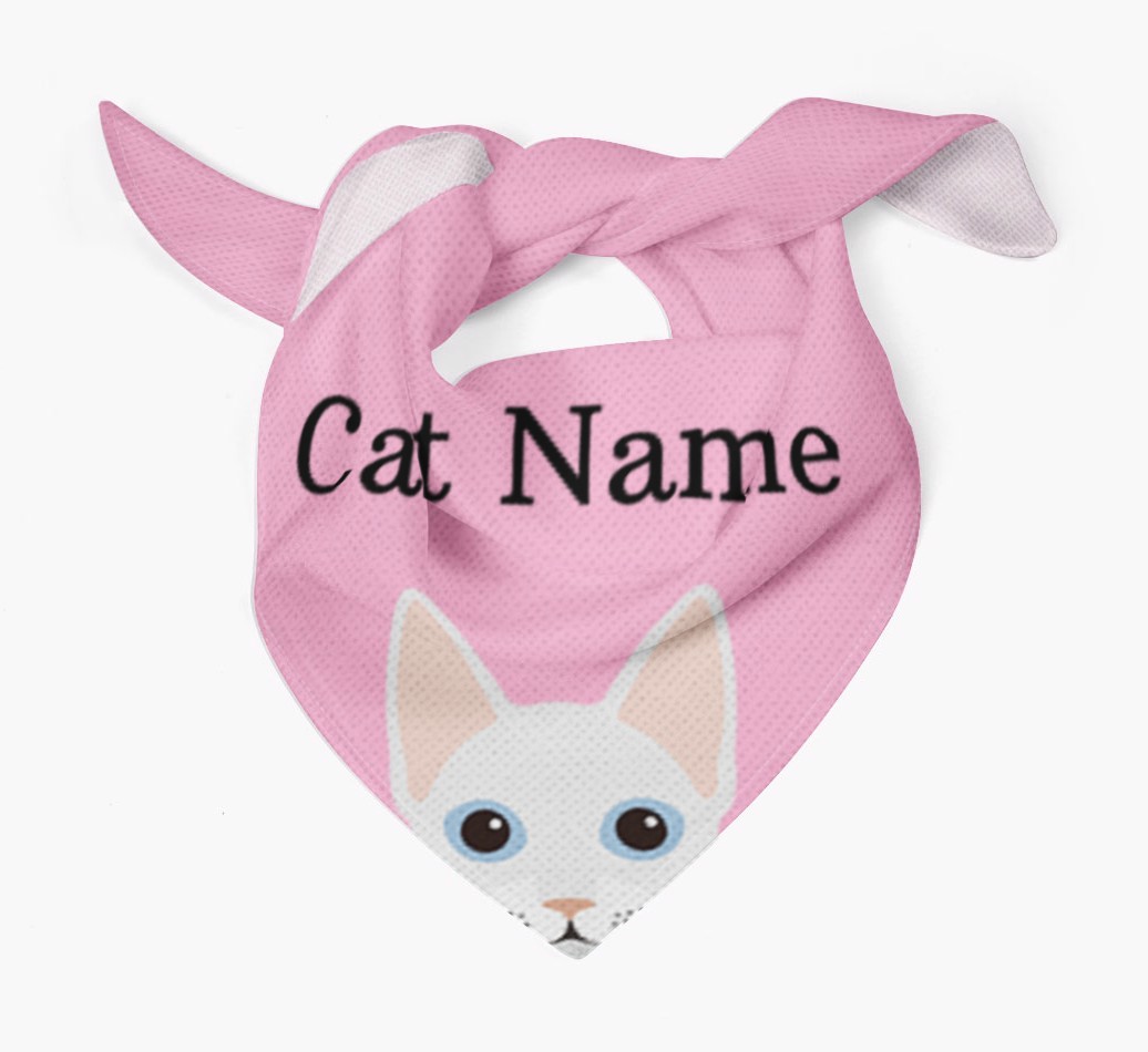 'Peeking' Icon - Personalised {breedFullName} Bandana