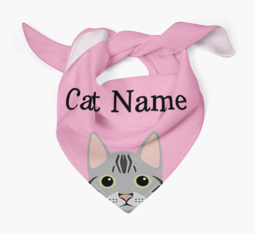 'Peeking' Icon - Personalised {breedFullName} Bandana