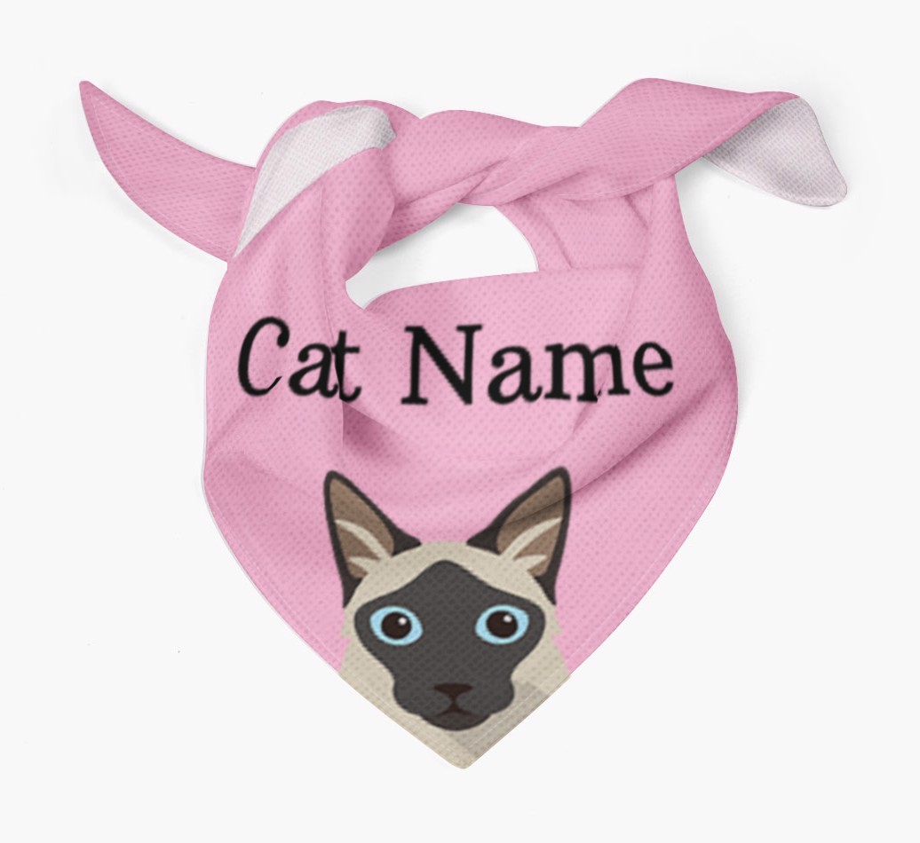 'Peeking' Icon - Personalised {breedFullName} Bandana