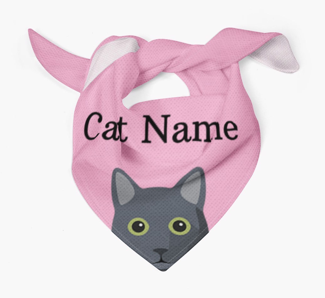 'Peeking' Icon - Personalised {breedFullName} Bandana