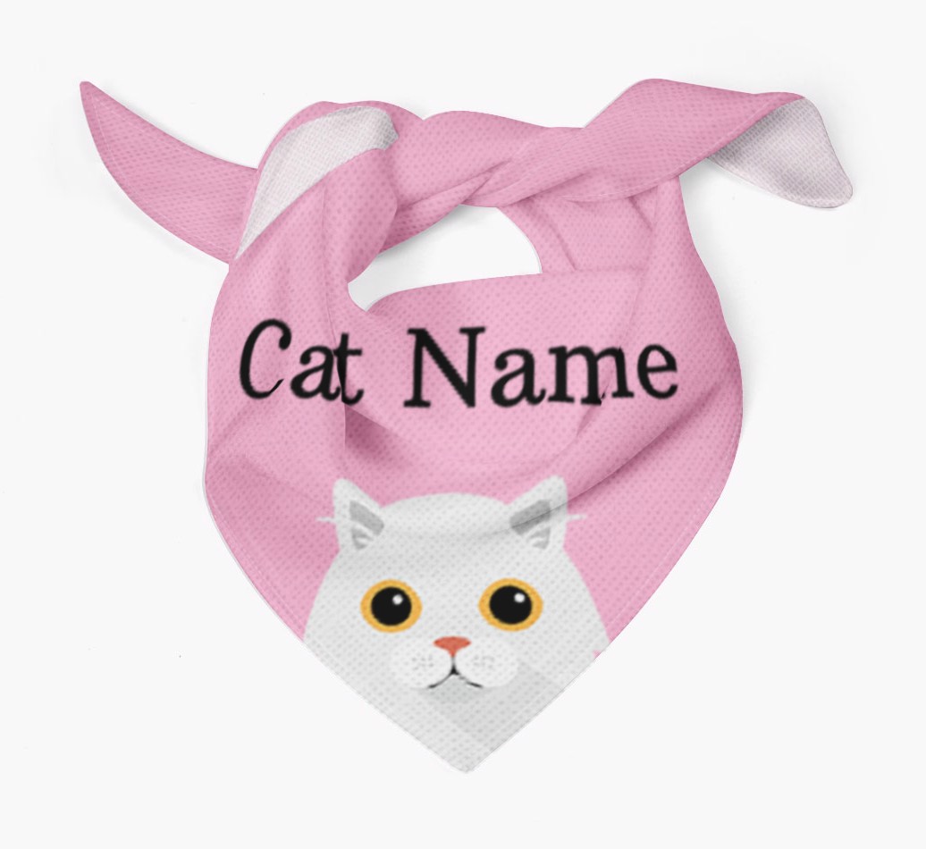 'Peeking' Icon - Personalised {breedFullName} Bandana
