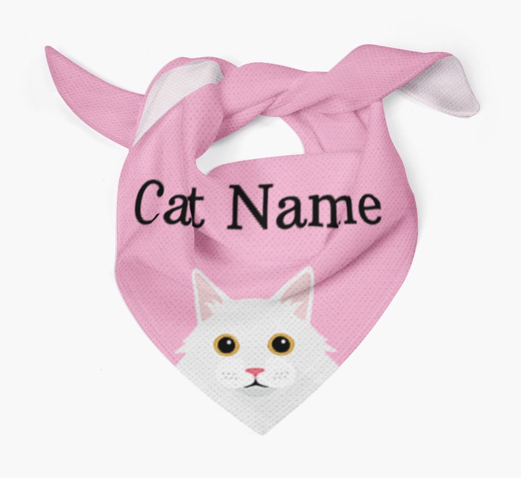 'Peeking' Icon - Personalised {breedFullName} Bandana