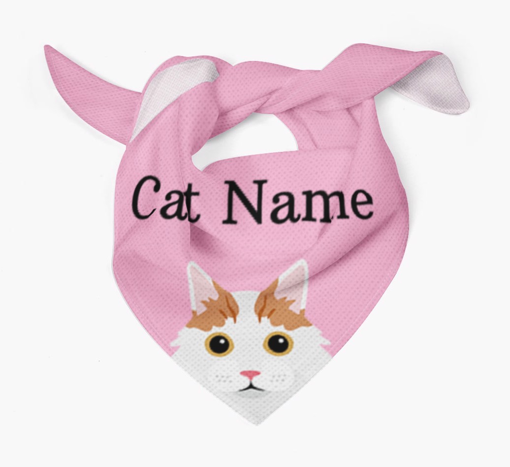 'Peeking' Icon - Personalised {breedFullName} Bandana