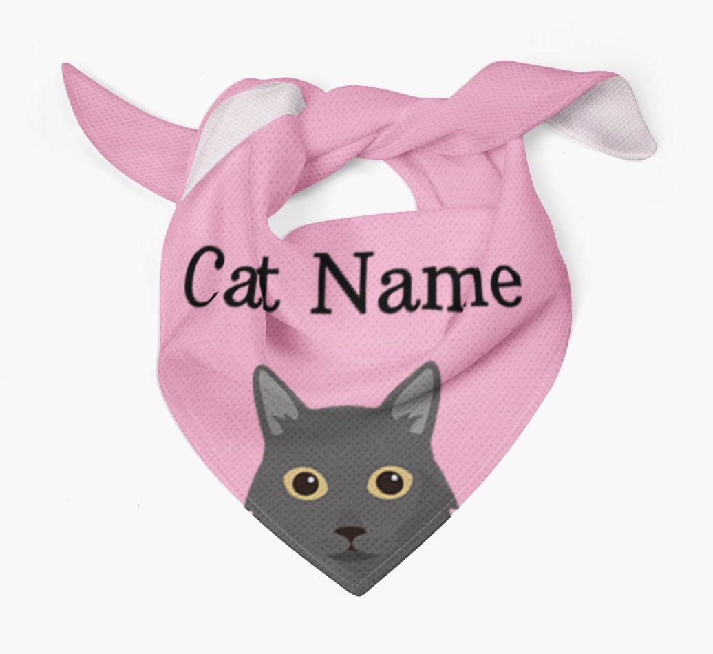 'Peeking' Icon - Personalized {breedFullName} Bandana