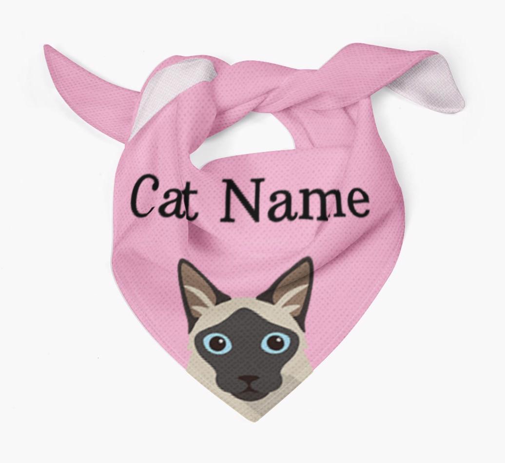 'Peeking' Icon - Personalized {breedFullName} Bandana